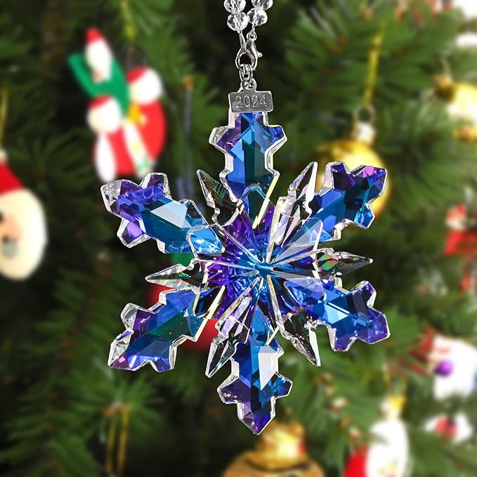 Crystal Star Ornament