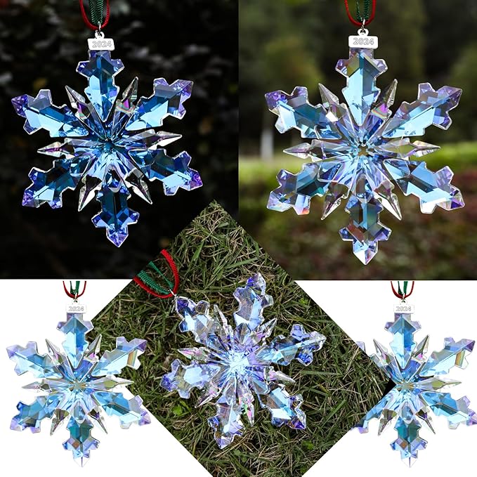 Crystal Star Ornament